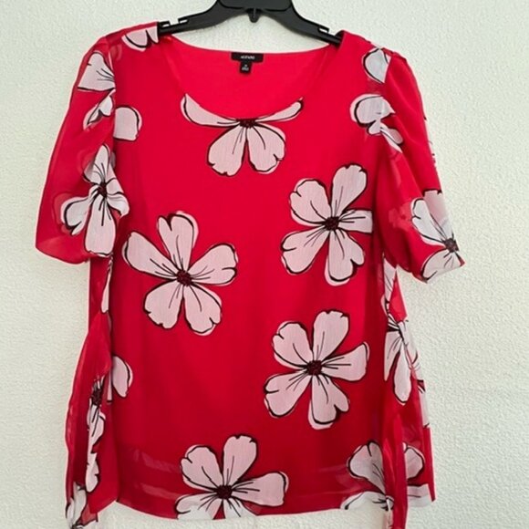 Alfani Tops - Alfani Womens Short Sleeve Top Plus Size 2X